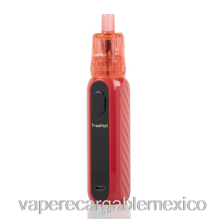 Vape Recargable Freemax Gemm 25w Pod Mod Kit Rojo